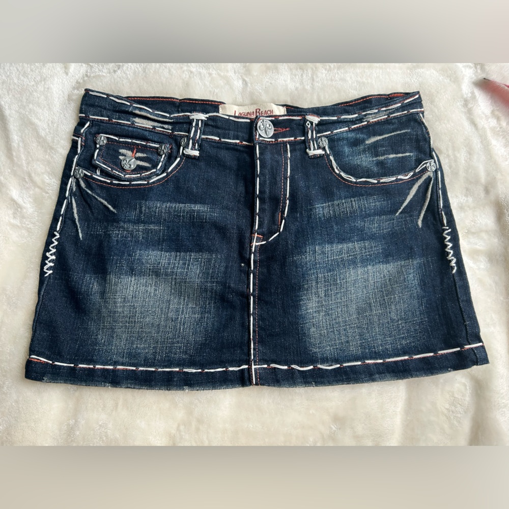 Laguna Beach woman skirt